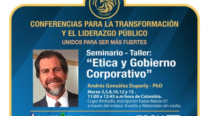 Poster seminario Andrés González