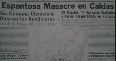 Violencia y masacres en Colombia