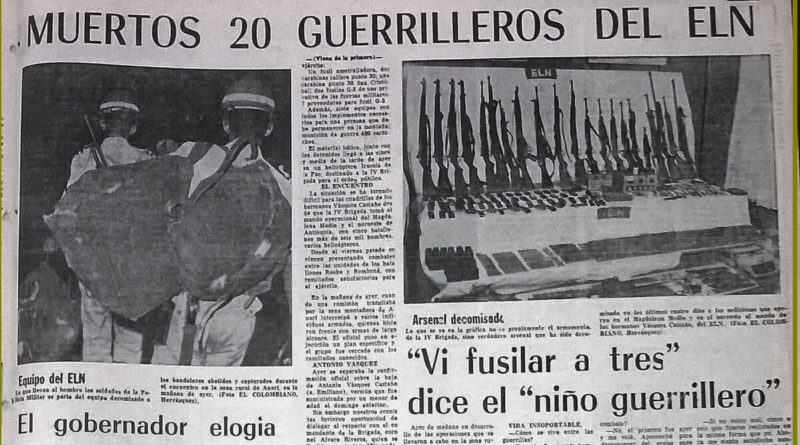 Operación Anorí contra el Eln 1973
