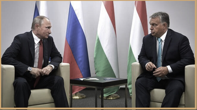 Poco confiable reunión de Putin y Orban en Moscú