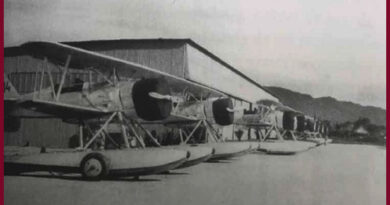 Base aérea de Palanqueroo antes del ataque guerrillero en 1950