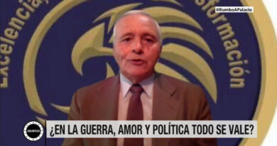 Coronel Villamarín analiza para televisón inaceptables conductas de candidatos políticos en Colombia
