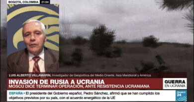 Coronel Luis Villaamrin Pulido en France 24 analizando estratagemas de engaño de Putin a Ucrania