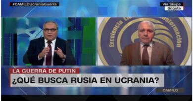 Coronel Luis Alberto Villamarín Pulido con Camilo Egaña en CNN en español.