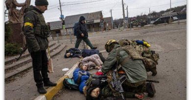 Crimenes de guerra de los soldados rusos en Ucrania