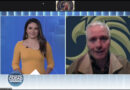 Coronel Luis Villamarín analizando 50 días de la sangrienta invasión rusa a Ucrania en el canal latina TV de USA con la periodista Zoe Navarro