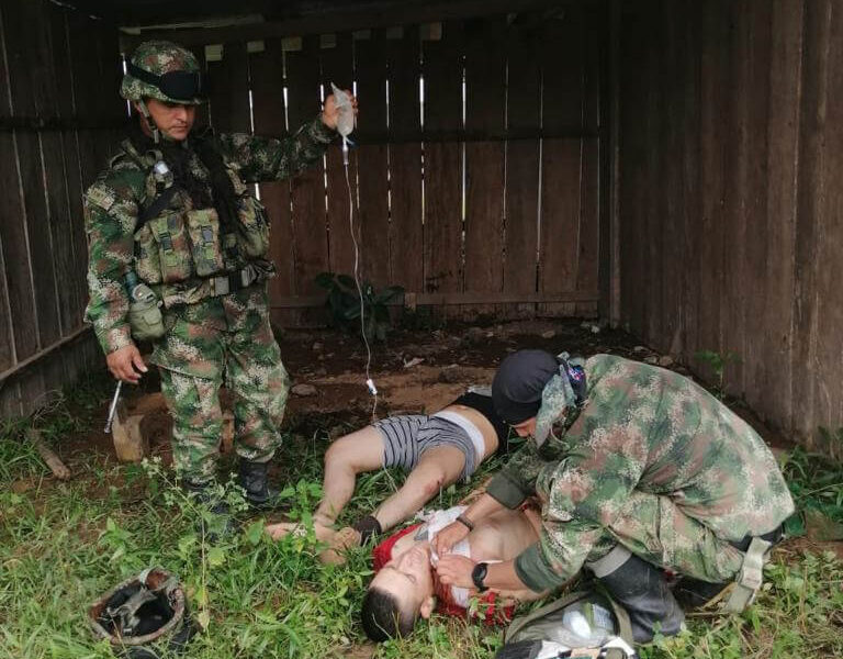 Ejército Nacional respeta los derechos humanos de los terroristas heridos en combate