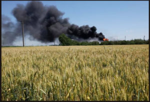 barbarie rusa contra ucranianos torpedea la recolección de cultivos de cebada y trigo