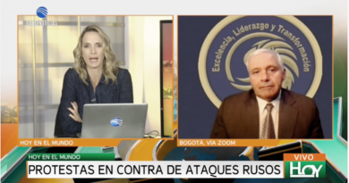 Coronel Villamarín en CNN analizando amenaza nuclear de Rusia contra el mundo