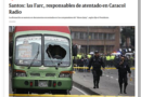 Ataque terrorista de las Farc contra Caracol Radio y Agencia Efe en Bogotá en 2012