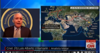 Como esta vez, en cientos de ocasiones anteriores el coronel colombiano Luis Alberto Villamarín Pulido ha estado en CNN en español, analizando los mas complejos problemas geopolíticos del mundo actual