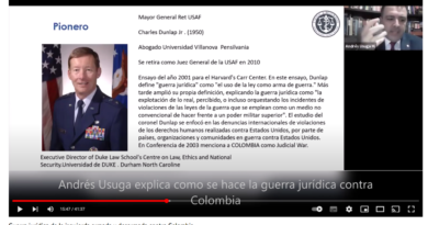 Guerra jurídica marxista contra Colombia