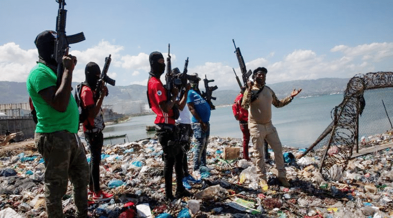 Bandas criminales controlan a Haití