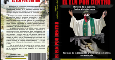 Libro titulado Eln por dentro del coronel Luis Villamarín, referente académico para elaboración de libro científico de la Universidad de Cambridge en el Reino Unido