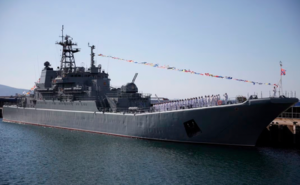 Tanquero ruso SIG atacado con un dron ucraniano en el mar Muerto