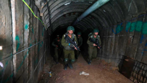 Túneles de los terroristas de Hamas en Gazaz