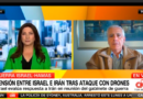 Coronel LUis Alberto Villamarín Pulido, analizando con la periodista Ana María Mejía de Café CNN los contextos geopolíticos, estratégicos y de seguridad derivados del ataque con drones y misiles lanzado por Irán contra Israel